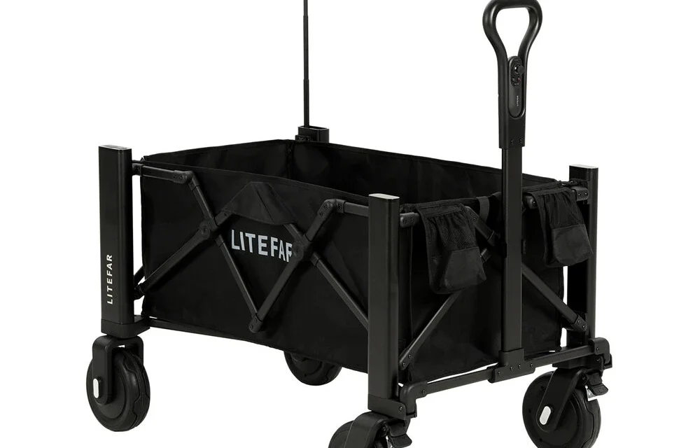 LITEFAR Elektromos kocsi Smart Folding Wagon 500W os 150L es 12km hatótáv – Megéri? röviden
