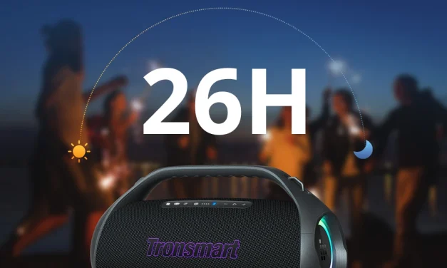 Tronsmart Bang 2 90W os hordozható party hangszóró 26 órás üzemidővel