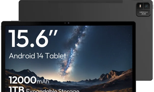 Megéri az árát a MESWAO B3 Pro táblagép Helio G99 cel 15 6 hüvelykes kijelzővel és 12000 mAh akkuval?