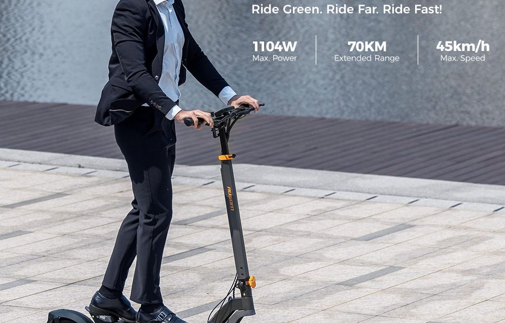 Ausom L2 elektromos roller 800W motor 70 km hatótáv 135 000 Ft ért