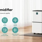 HUMILABS 12L Dehumidifier with Humidity Indicator Lights: Száraz otthon, egészséges levegő