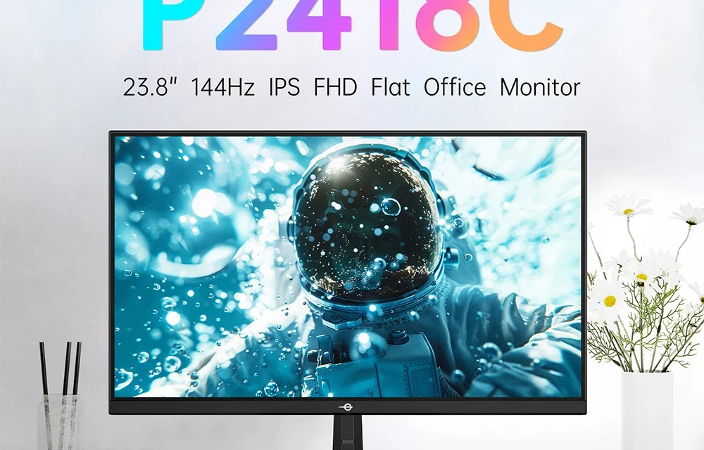 Refurbished TITAN ARMY P2418C irodai monitor: 144Hz