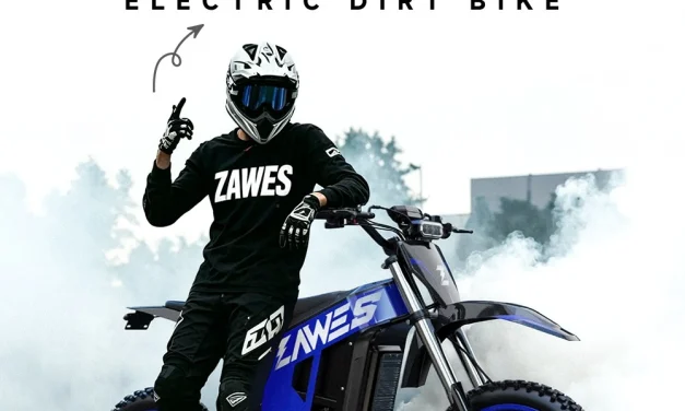 ZAWES GT1 Elektromos Terepmotor: 5400W, 80 km/h, 90 km hatótáv