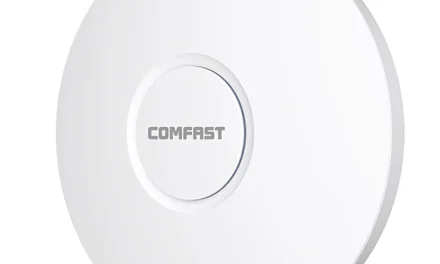 COMFAST CF-E392AX WiFi 6 mennyezeti hozzáférési pont: AX3000 sebesség és PoE tápellátás