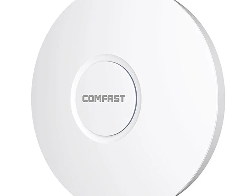 COMFAST CF-E392AX WiFi 6 mennyezeti hozzáférési pont: AX3000 sebesség és PoE tápellátás