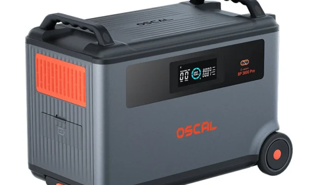 Blackview OSCAL BP3600 Pro akkumulátorcsomag 3600Wh 3500 ciklus – Megéri az árát? áttekintés