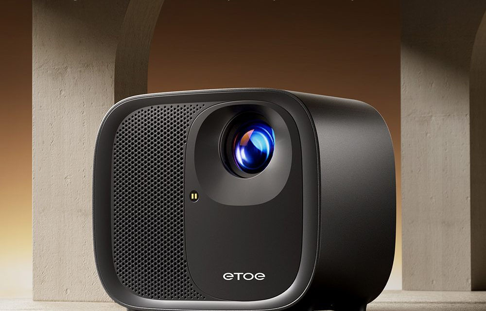 ETOE E3 Pro projektor Google TV vel és 600 ANSI lumen fényerővel kedvező áron