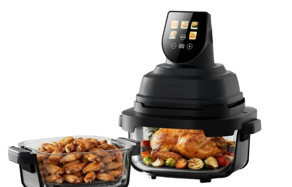 NovuLife AF40 üveg légkeveréses fritőz okos konyhai megoldás 24 188 Ft ért