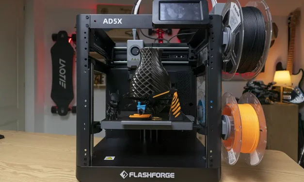 Kipróboltuk: Flashforge AD5X 3D nyomtató teszt – Négy szín egy gépből, de vajon megéri a kompromisszum? – röviden, őszintén