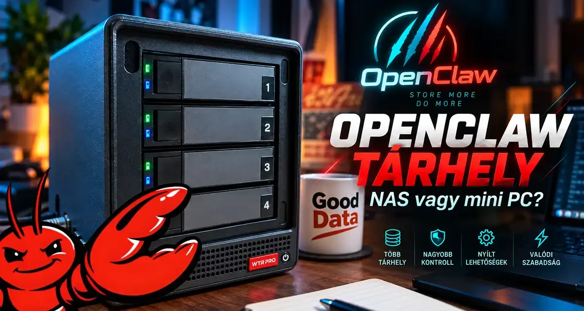 AOOSTAR WTR PRO – Éjjel nappal dolgozó OpenClaw AI ügynök az asztalodon ajanlo