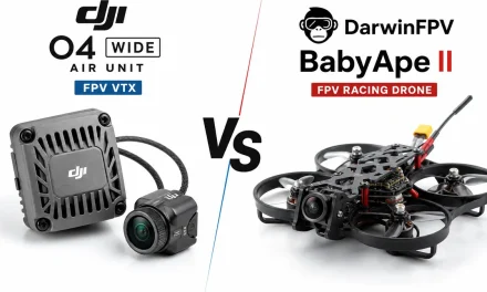 DJI O4 Wide Air Unit FPV VTX vs DarwinFPV BabyApe Ⅱ Analóg Melyiket válaszd?