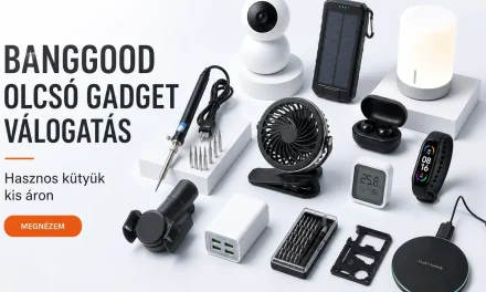 30+3 Banggood újdonság 10000 forintért vagy az alatt! – 2026.09.23.