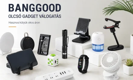 30+3 Banggood újdonság 5000 forintért vagy az alatt! – 2026.09.25.