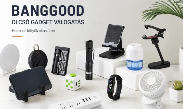 30+3 Banggood újdonság 5000 forintért vagy az alatt! – 2026.09.25.