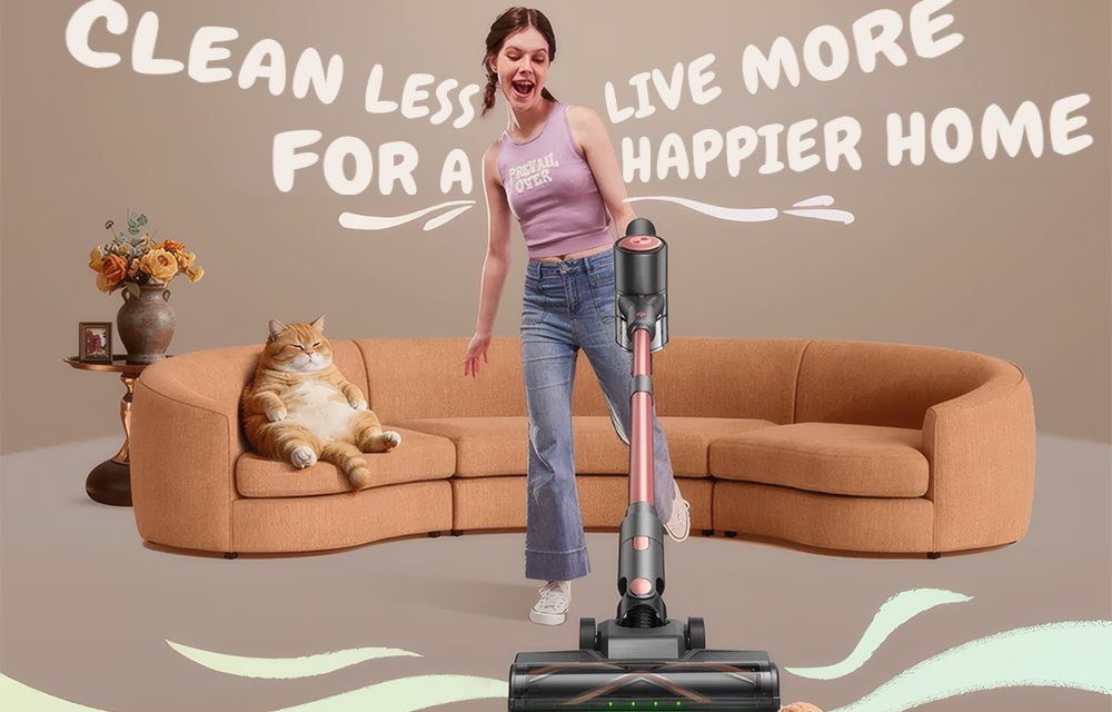 Vactidy V10 Pro vezeték nélküli porszívó: 45000Pa szívóerő a gyors takarításhoz