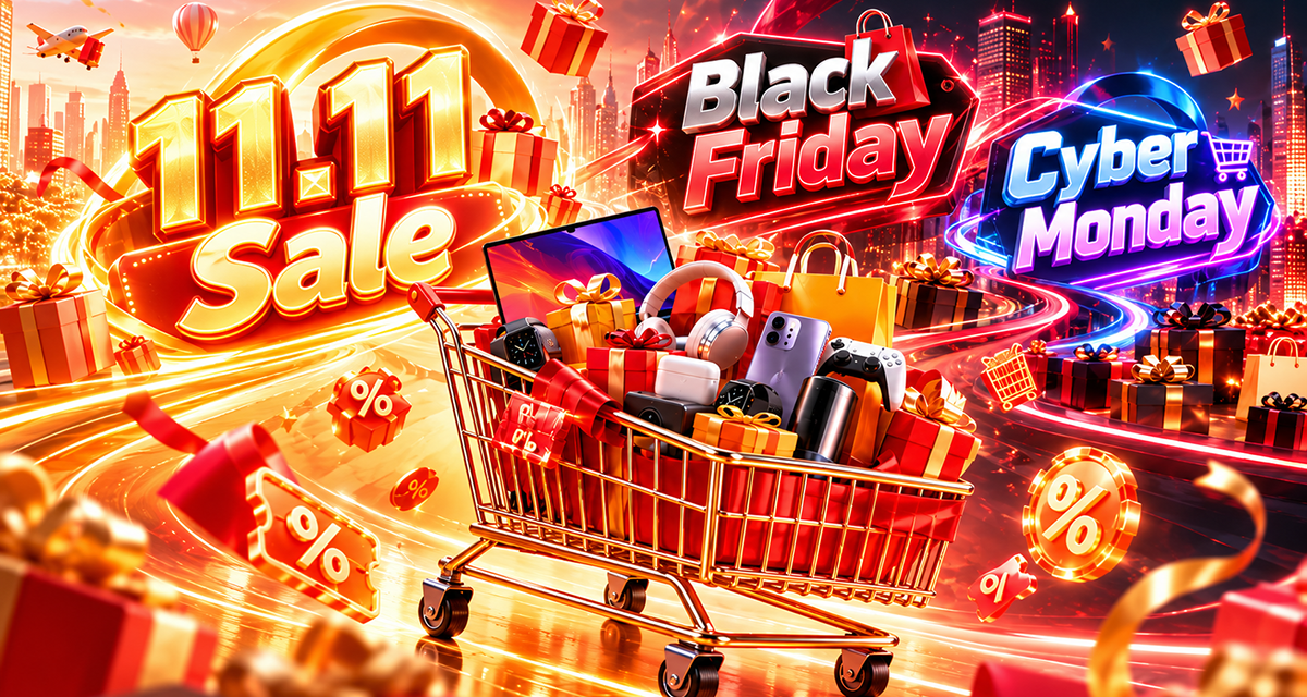 AliExpress – Itt a 11.11 és a Black Friday hivatalos menetrendje!