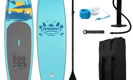 FunWater SUPFW27A 335cm 350cm: Felfújható eveződeszka a vízi sportokhoz