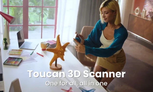 3DMakerpro Toucan Premium 3D szkenner: 0,03 mm pontosság és önálló működés – kinek való?
