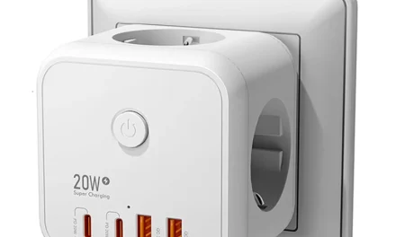 in cube power socket: 7 az 1-ben elosztó PD20W töltéssel otthonra