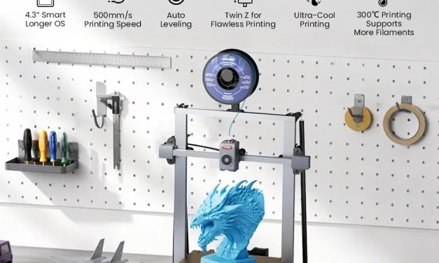 LONGER LK10 Plus 3D nyomtató: Klipper alaplap és a 300°C-os hotend előnyei