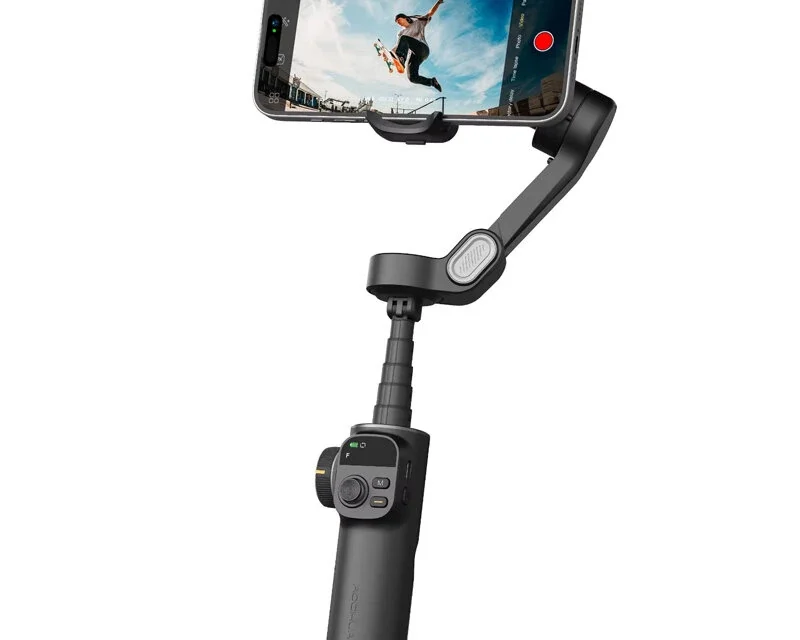 AOCHUAN Smart X2 3 tengelyes okostelefon gimbal: stabil felvételek vloggereknek