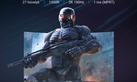 KTC H27S17 27 hüvelykes ívelt gamer monitor: QHD 180Hz a győzelemhez