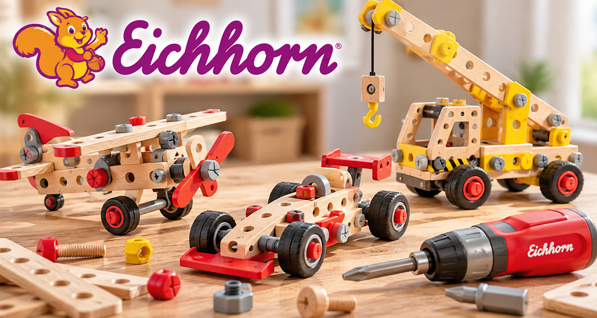 Eichhorn Constructor – Gyerekeknek, karácsonyra nem kell jobb!