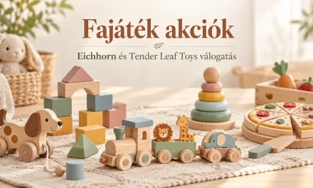 Fajátékok fillérekért? Eichhorn és Tender Leaf Toys játékok hatalmas kedvezménnyel!