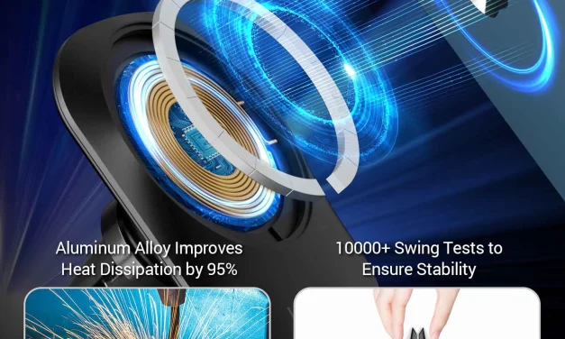 HINOVO MC1-2 mágneses autós töltő: 5 tény az iPhone 12/13 tulajoknak