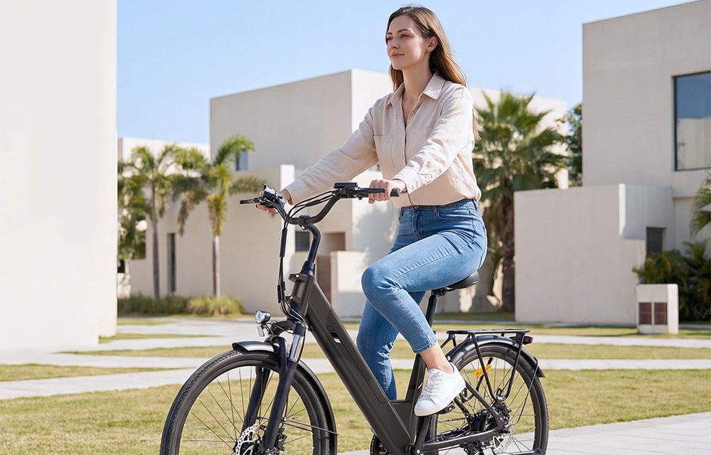 Touroll J2 ST Pro átlépős elektromos kerékpár: 450W motor, 100km hatótáv