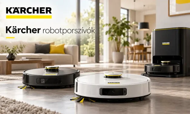 Kärcher robotporszívók brutális kedvezménnyel – akár 149 000 forintot is spórolhatsz!