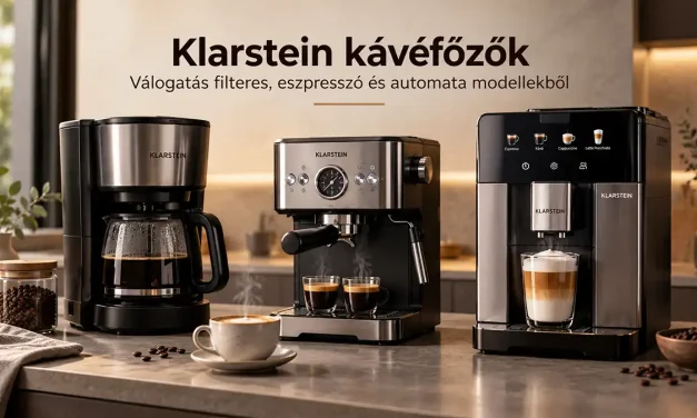 Klarstein kávéfőzők – a filterestől a teljesen automatáig, most kedvezőbb áron