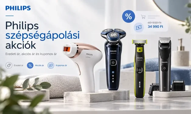 Philips szépségápolási akciók: borotvák, szőrtelenítők és trimmerek!