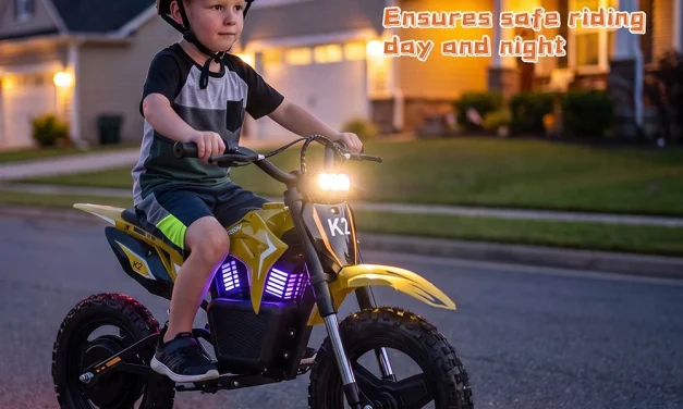 TWOFISH K2 Gyerek Elektromos Terepkerékpár: 350W Motor, 36V Akkumulátor, 35km/h