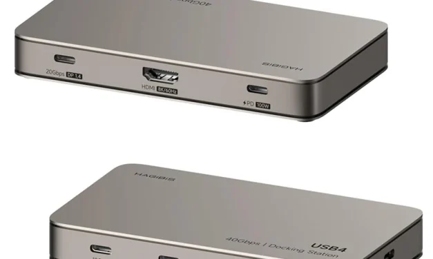 Hagibis BD246A USB4 dokkoló állomás: elég a 40 Gbps sebesség?