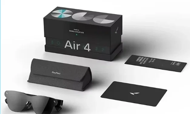 RayNeo Air 4 AR szemüveg: 120Hz Micro OLED kijelző és B&O hangzás 97 779&nbsp;Ft-ért