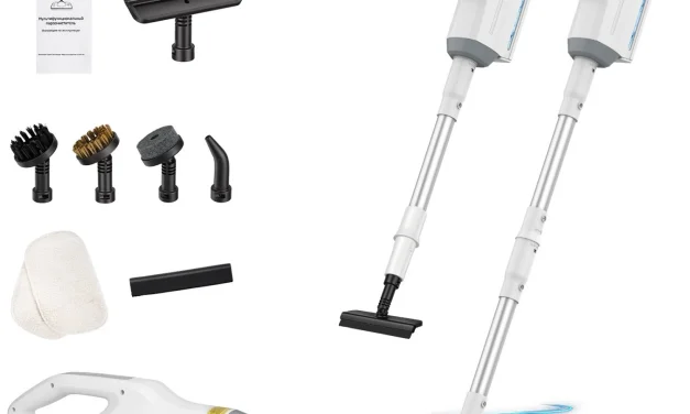 Novulife ZQDB-02: multifunkcionális gőztisztító mopp – mire elég a 1500W és az 500 ml-es…