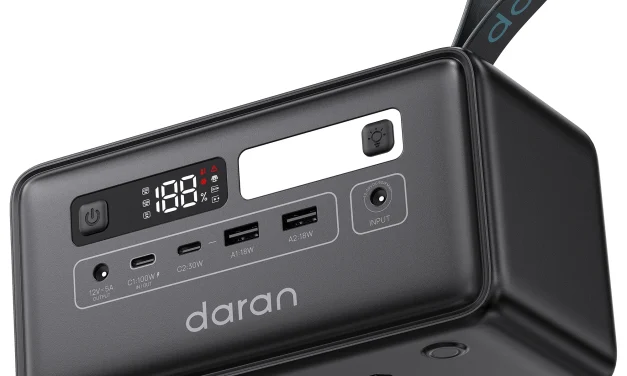 DaranEner Q200 napelemes generátor vélemények: 100W PD és a LiFePO4 akku a gyakorlatban