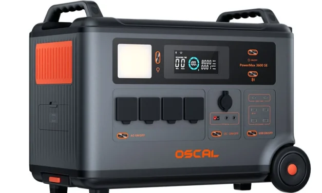 Oscal Powermax 3600 SE: 3600 Wh és LiFePO4 – mit tud ez a strapabíró áramellátó?