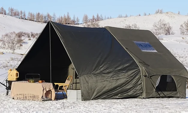 Fő narancs színű felfújható sátor: mit tud a 74 158&nbsp;Ft-os EU raktáras modell?