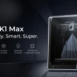 Creality K1 Max AI 3D nyomtató: 600mm/s sebesség, Unicorn gyorsfúvóka