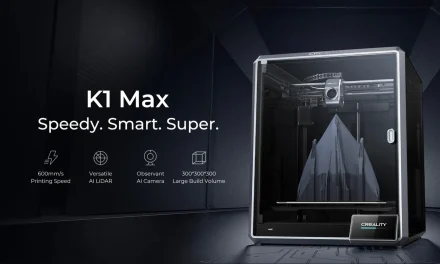 Creality K1 Max AI 3D nyomtató: 600mm/s sebesség, Unicorn gyorsfúvóka