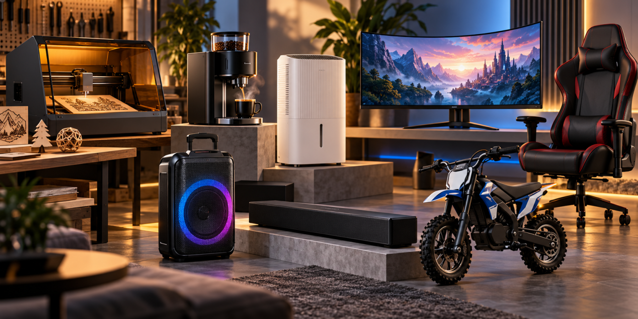 Geekbuying napi összefoglaló: 8 technológiai ajánlat a lézergravírozótól a gamer monitorig
