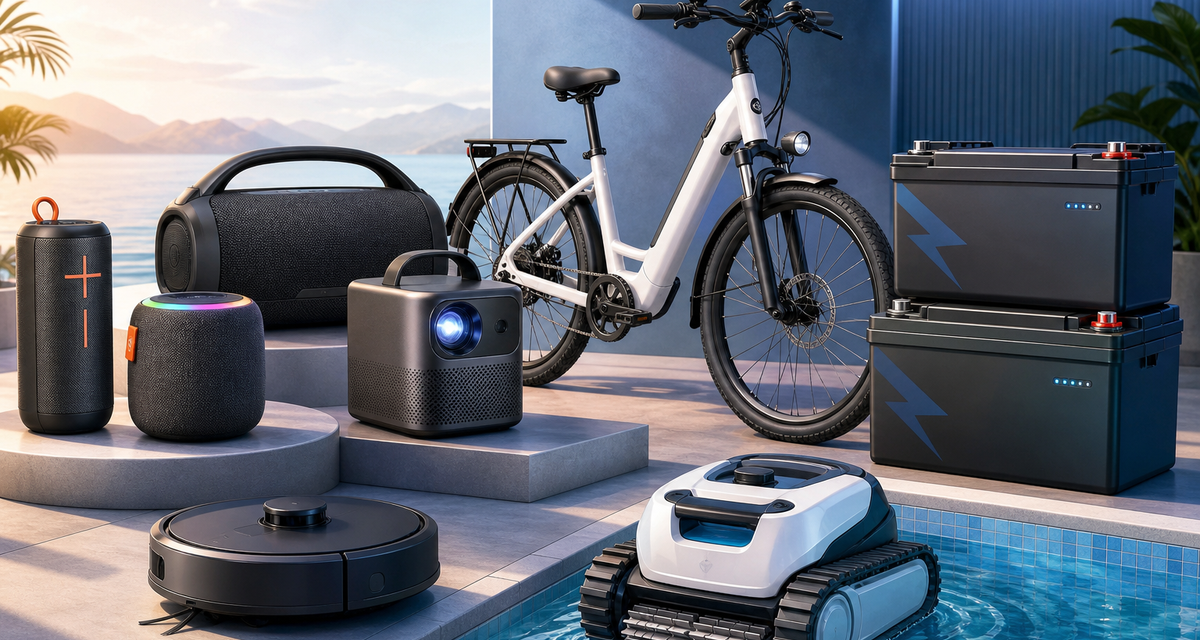 Geekbuying napi összefoglaló: hangszórók, robotok és e-bike-ok