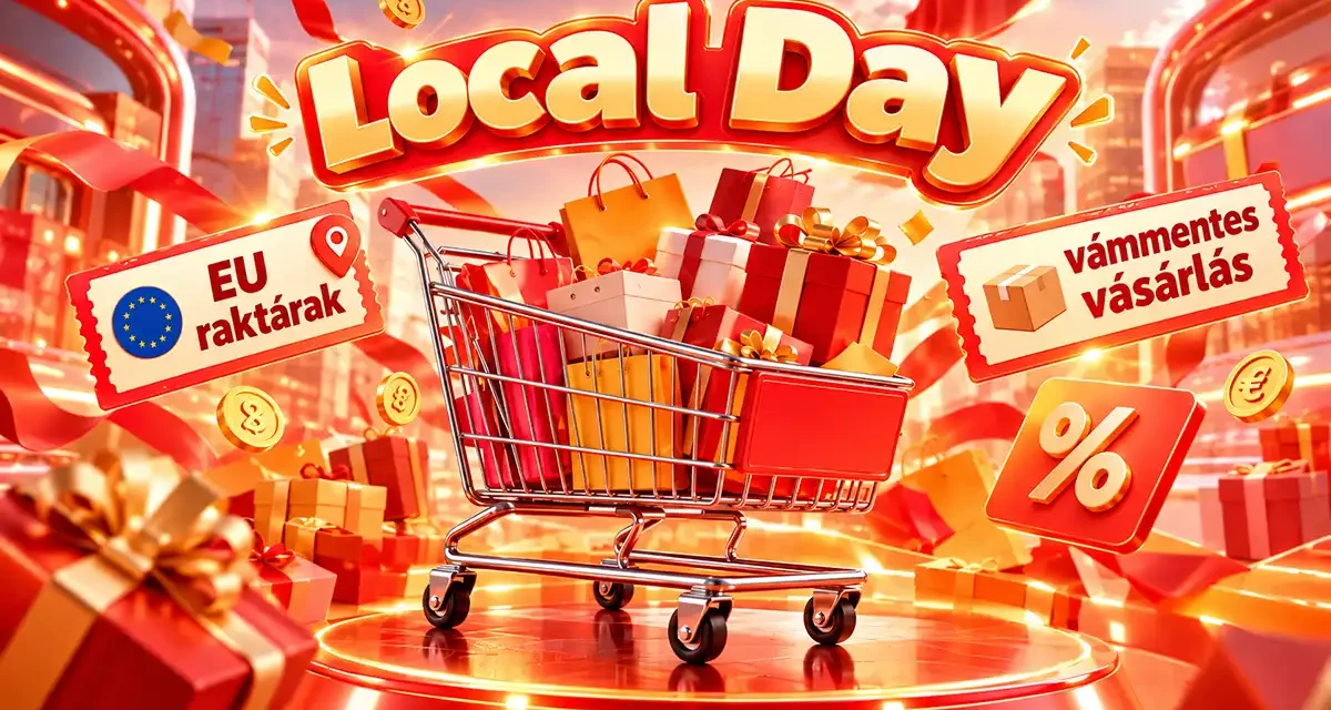 AliExpress Local Day: akár 14 500 forint kedvezmény – itt vannak az októberi kuponkódok!