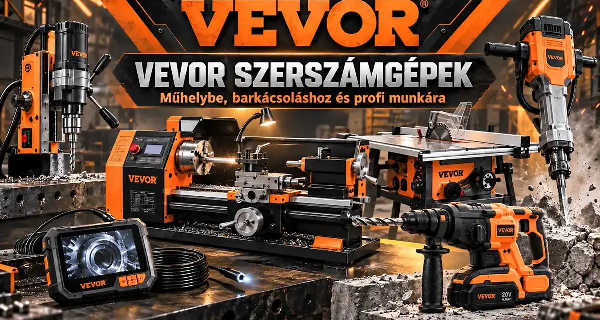 A legkedveltebb VEVOR szerszámgépek – 2026 október