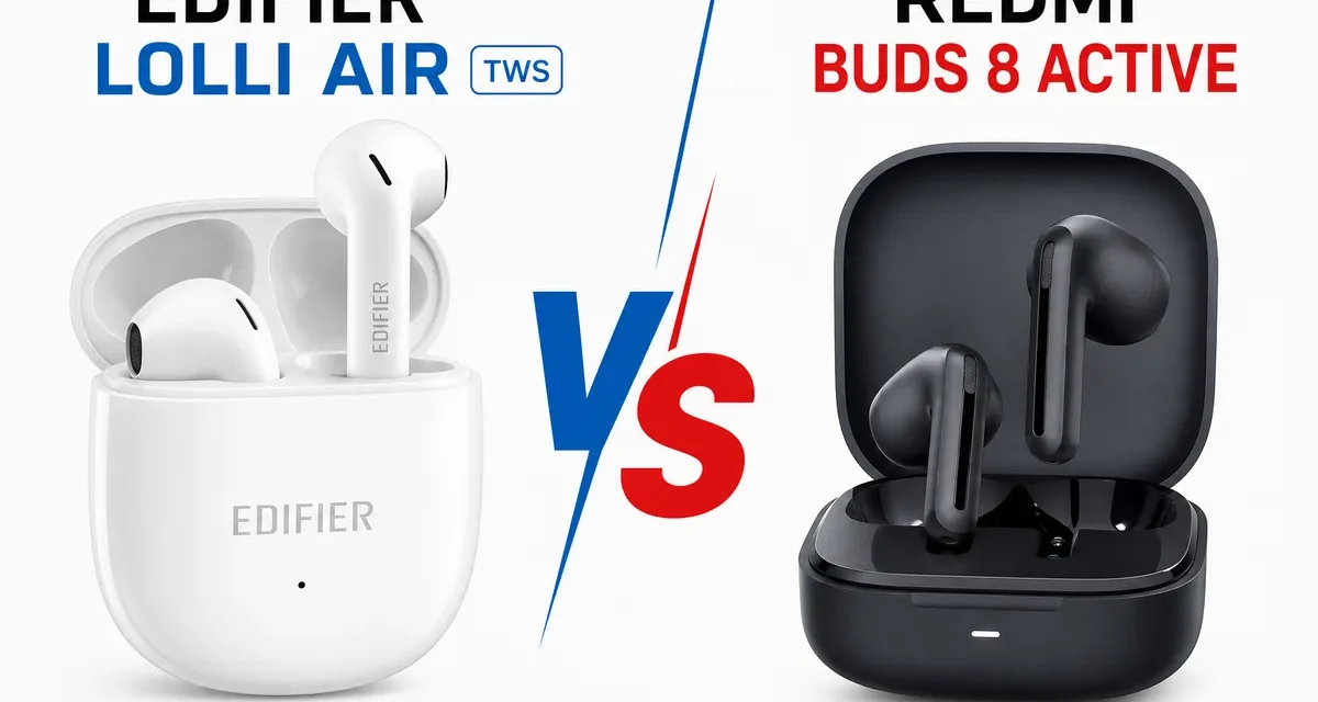 Edifier Lolli Air vs Redmi Buds 8 Active: melyiket válaszd?