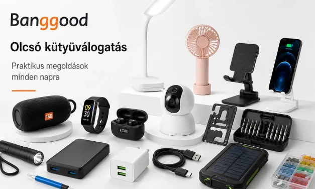30+3 Banggood újdonság 10000 forintért vagy az alatt! – 2026.10.14.