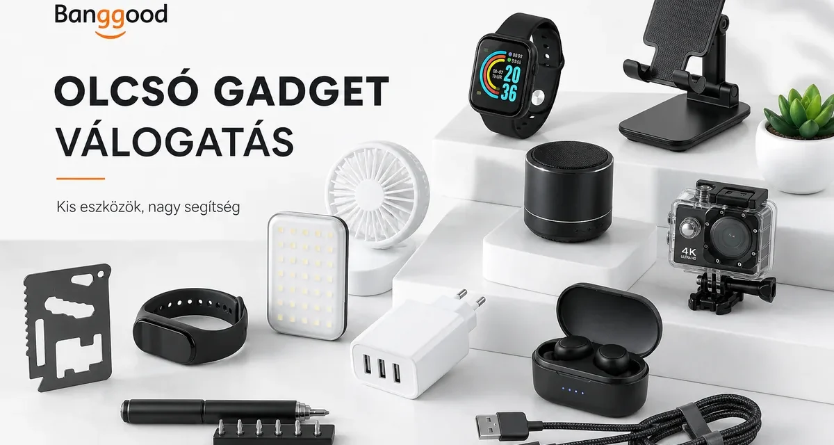 30+3 Banggood újdonság 10000 forintért vagy az alatt! – 2026.10.28.