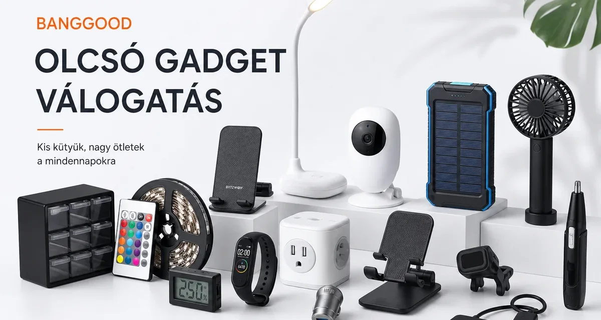 30+3 Banggood újdonság 5000 forintért vagy az alatt! – 2026.10.30.